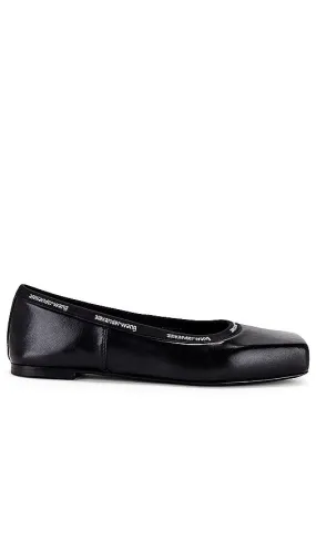 Alexander Wang Billie Flat in Black