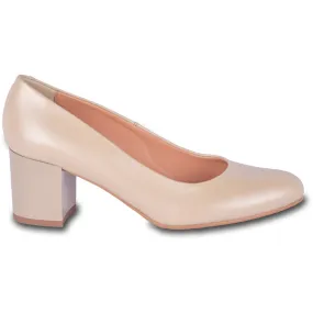 ARCHIE beige women heel pump shoes