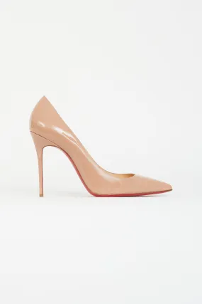 Beige Patent So Kate 110mm Pump