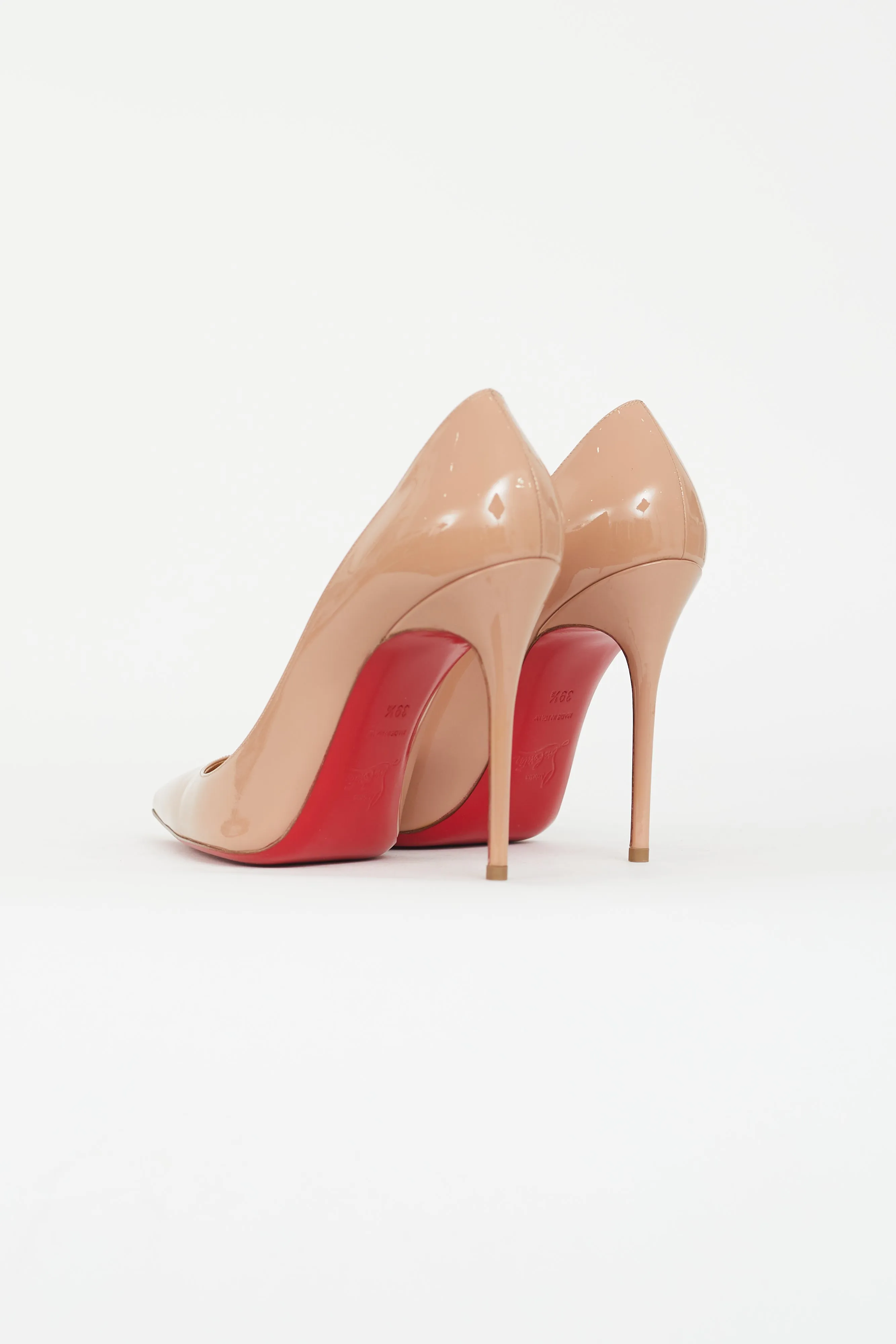 Beige Patent So Kate 110mm Pump