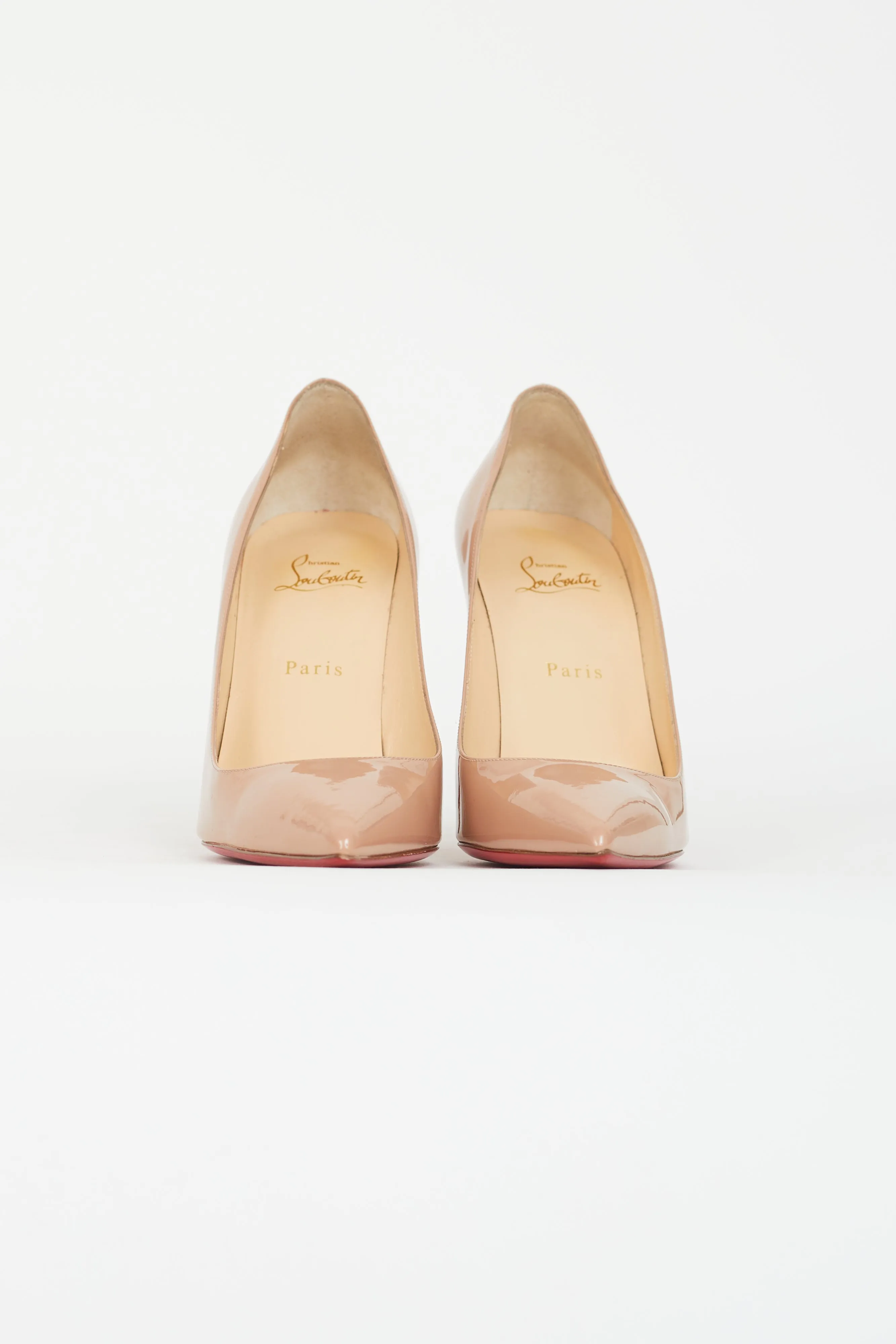 Beige Patent So Kate 110mm Pump