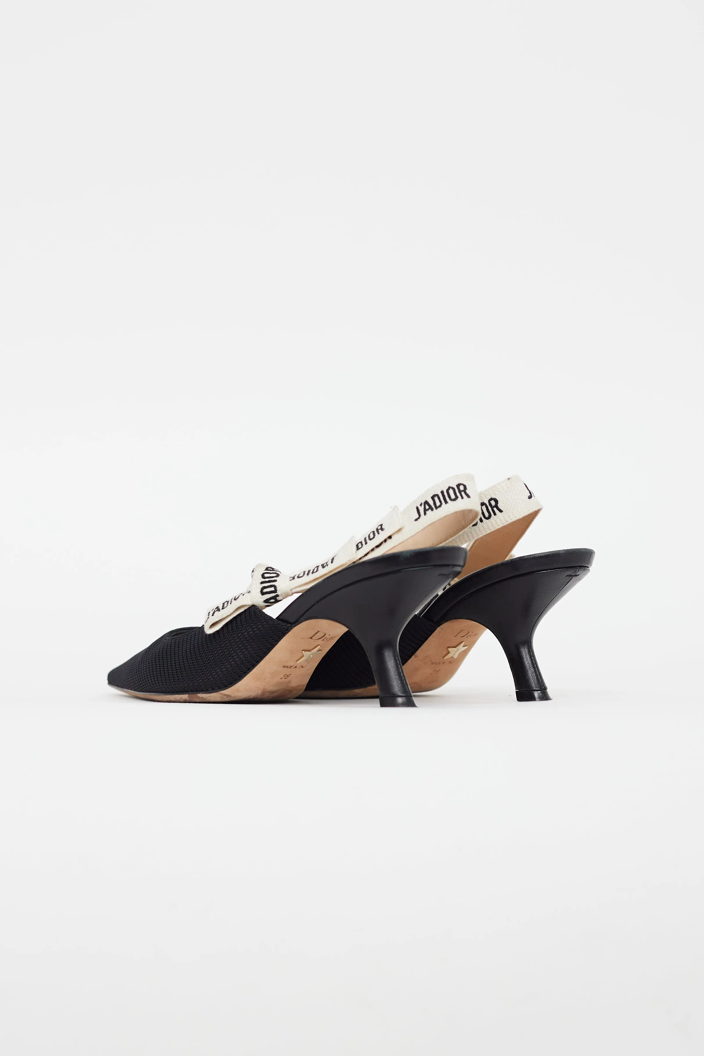 Black J'Adior Slingback Heel