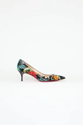 Black Pigalle Hawaii 55 Pump
