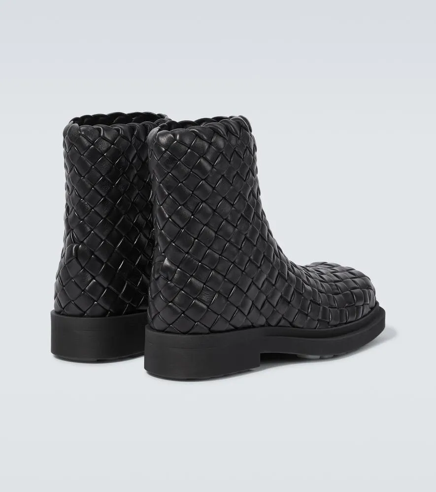 Bottega Veneta Ben leather ankle boots