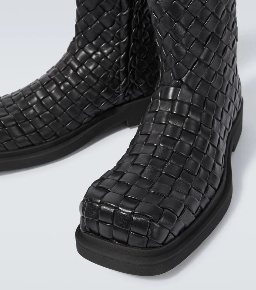 Bottega Veneta Ben leather ankle boots