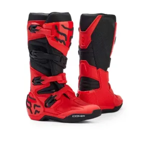FOX YOUTH COMP BOOT RED