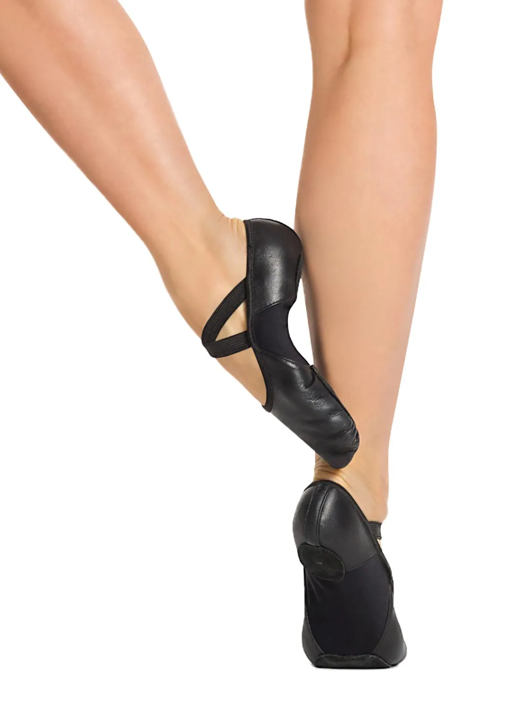 Hanami Leather Ballet Shoes - Black