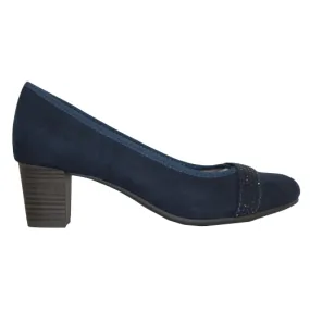 Jana Heeled Pumps - 22467-20 - Navy