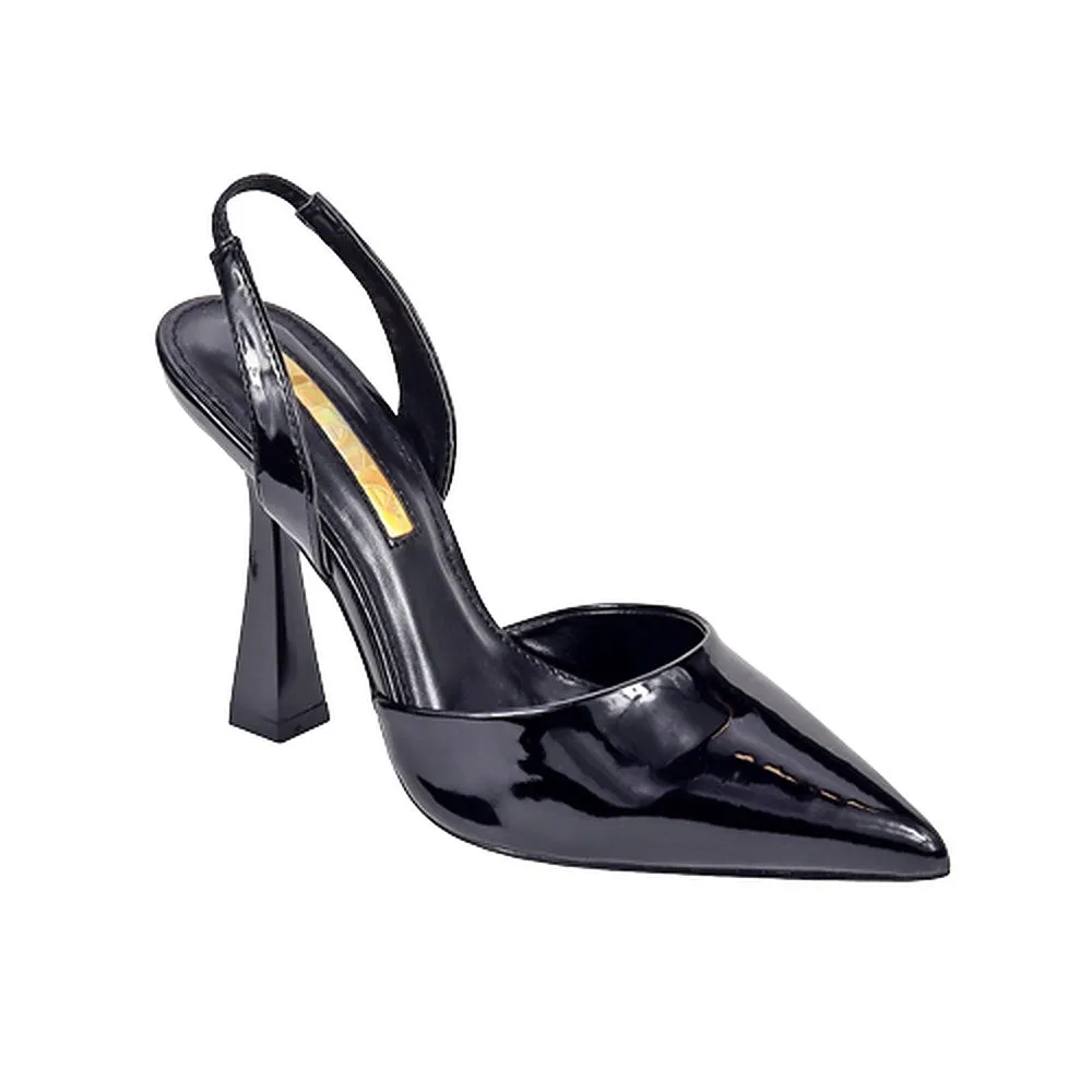 Liliana Maeve-1 Women's Pointed Toe Ankle Strap High Heel Pumps Shoes