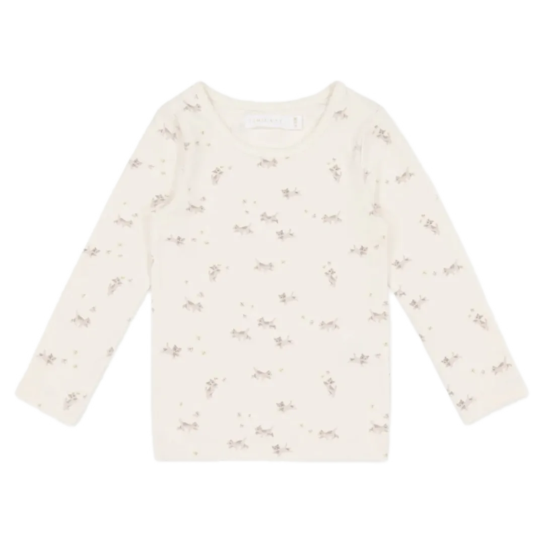 Long Sleeve Top - Playful Kittens