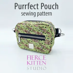Purrfect Pouch Acrylic Templates
