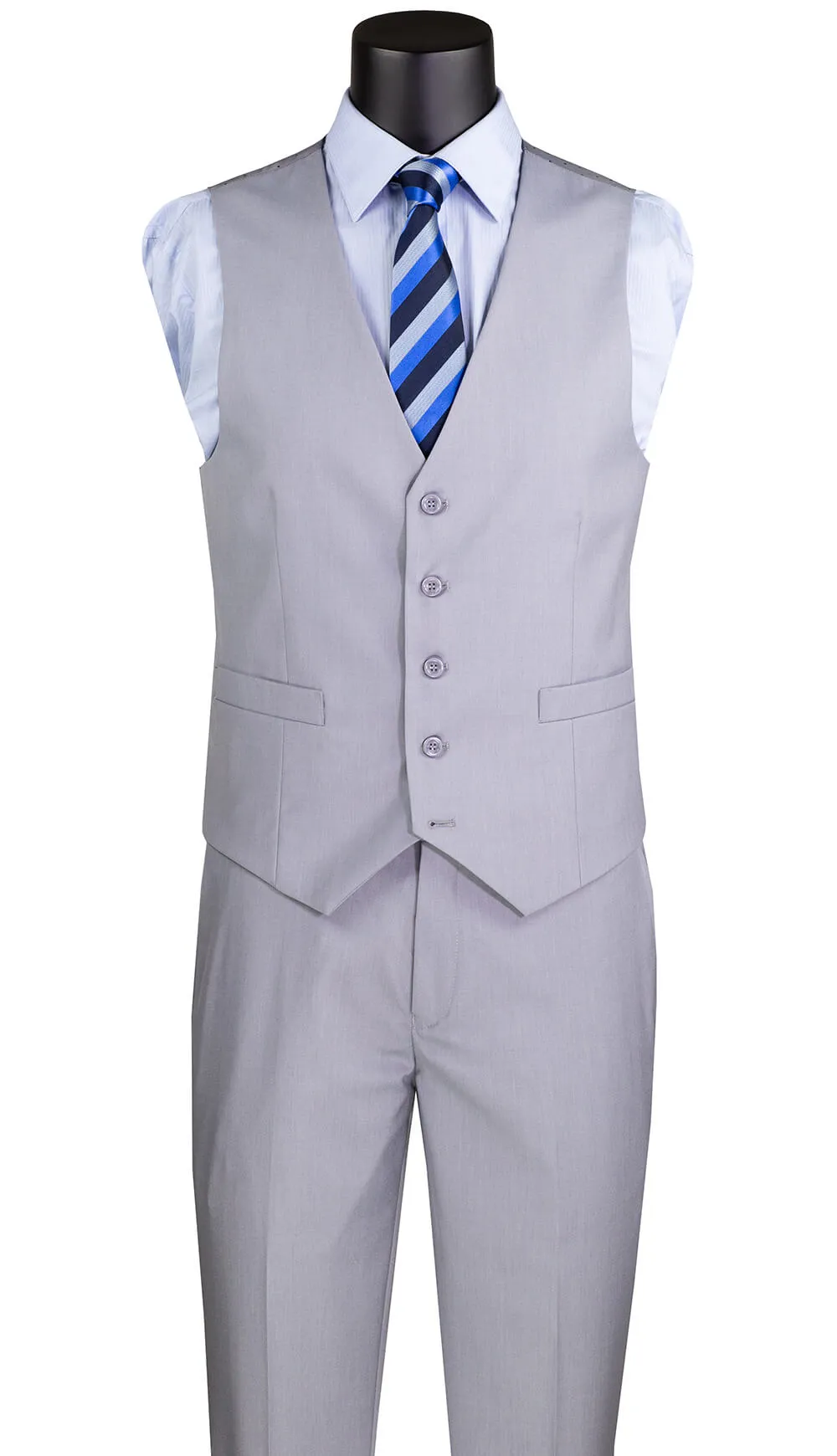 Vinci Suit SV2900-Lt. Grey