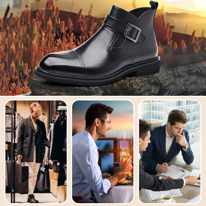 ❄️Winter Specials❄️ Men’s Vintage Italian Handmade Customized Leather Boots🔥🔥