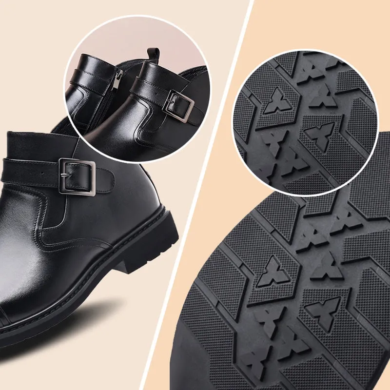 ❄️Winter Specials❄️ Men’s Vintage Italian Handmade Customized Leather Boots🔥🔥