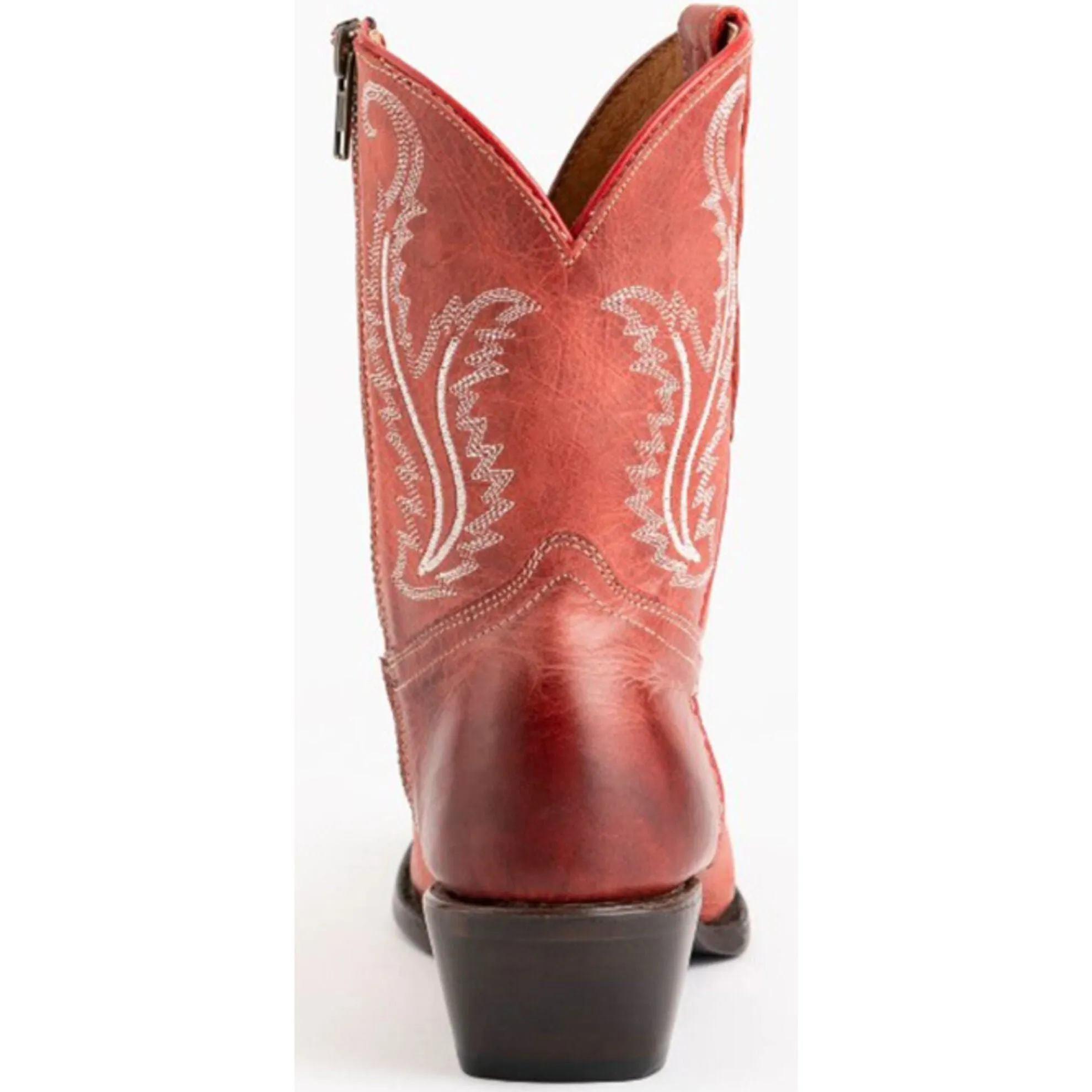 Women's Ferrini Red Snip Toe Boots 62311220